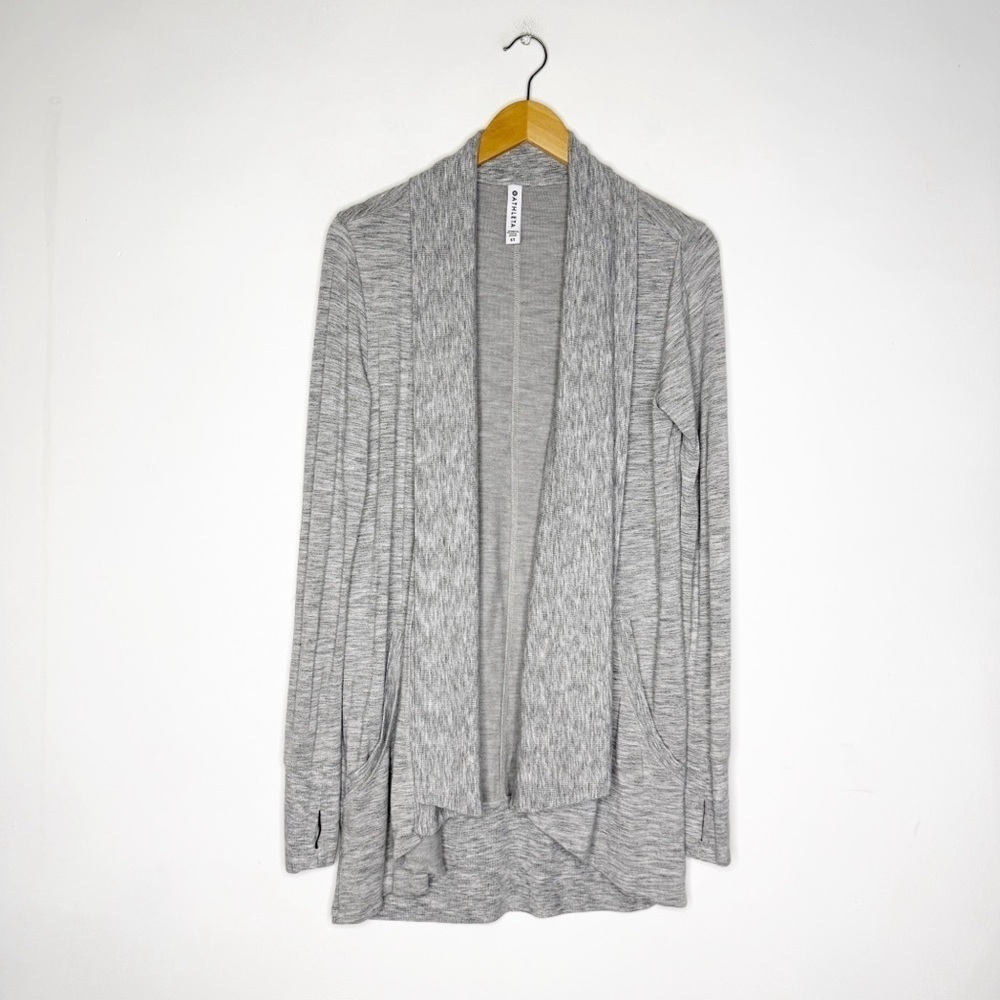 Athleta Pranayama Wrap Long Sleeve Sweater Size Small Tall